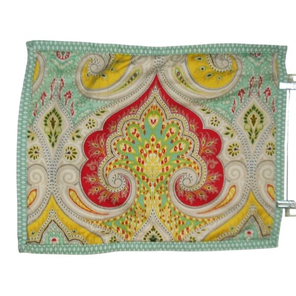 Echo Other - Echo Jaipur Boho Global Paisley & Geometric Cotton Standard Pillowcases x2